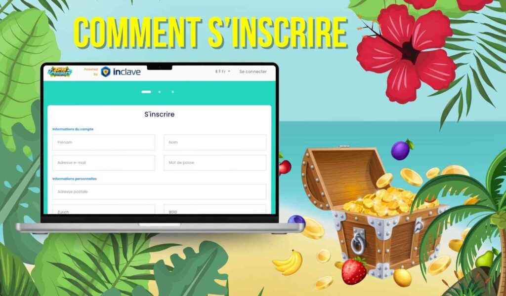 Comment s’inscrire à LLucky Treasure Casino France