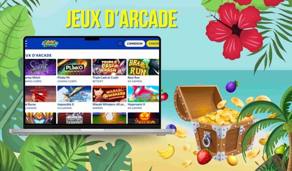 Jeux d’arcade Lucky Treasure Casino France