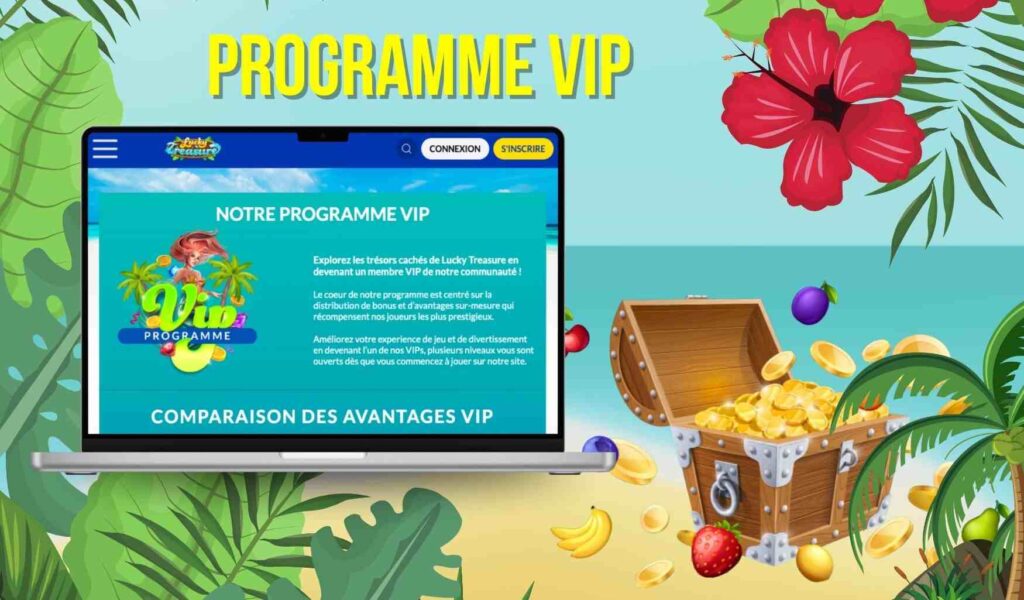 Programme VIP de Lucky Treasure Casino France