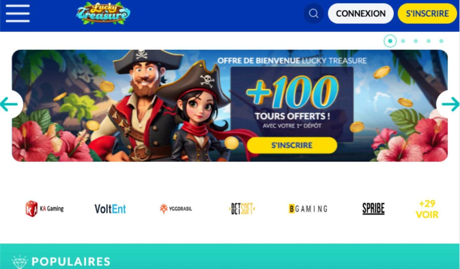 Lucky Treasure Casino